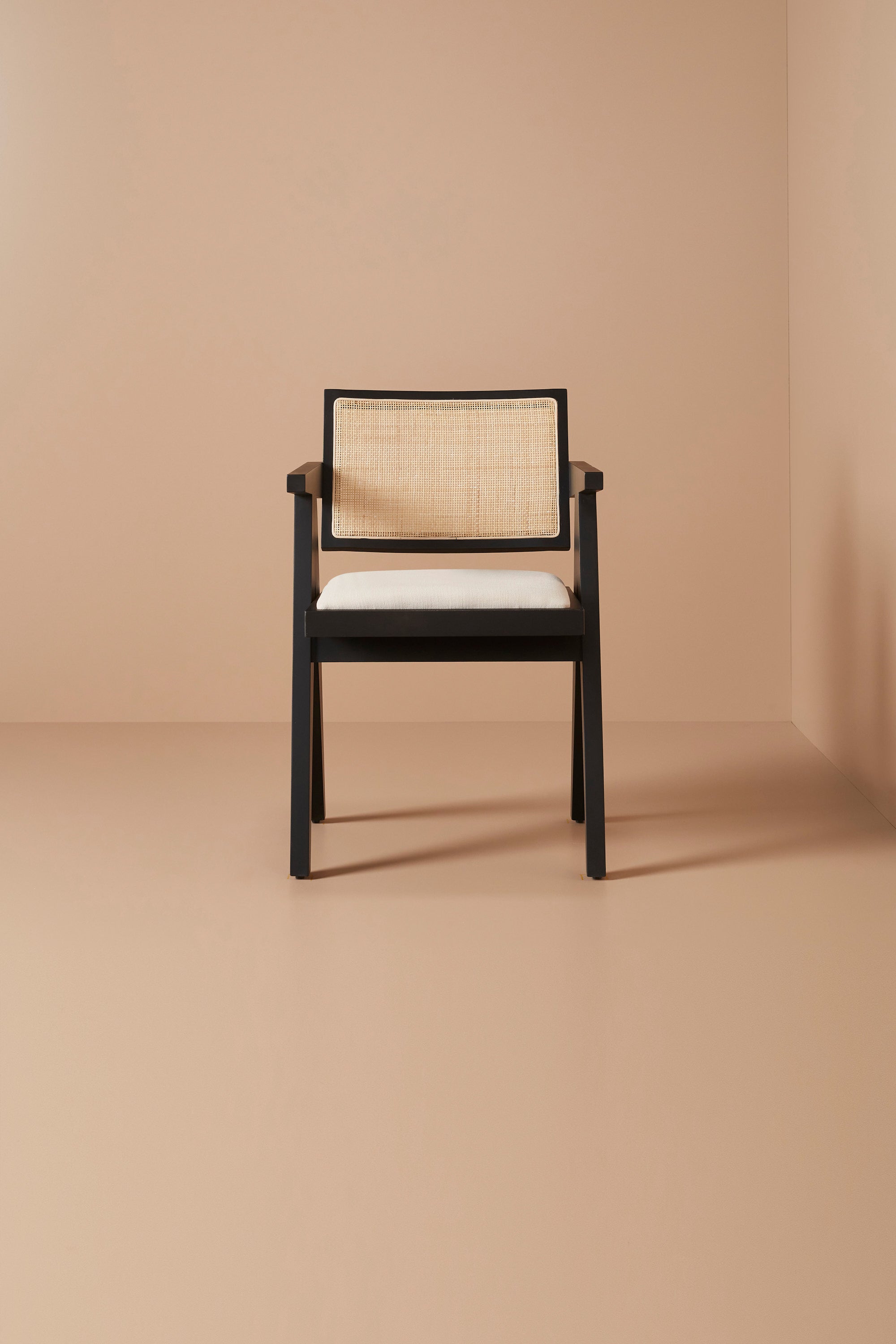 pierre chair - charcoal black