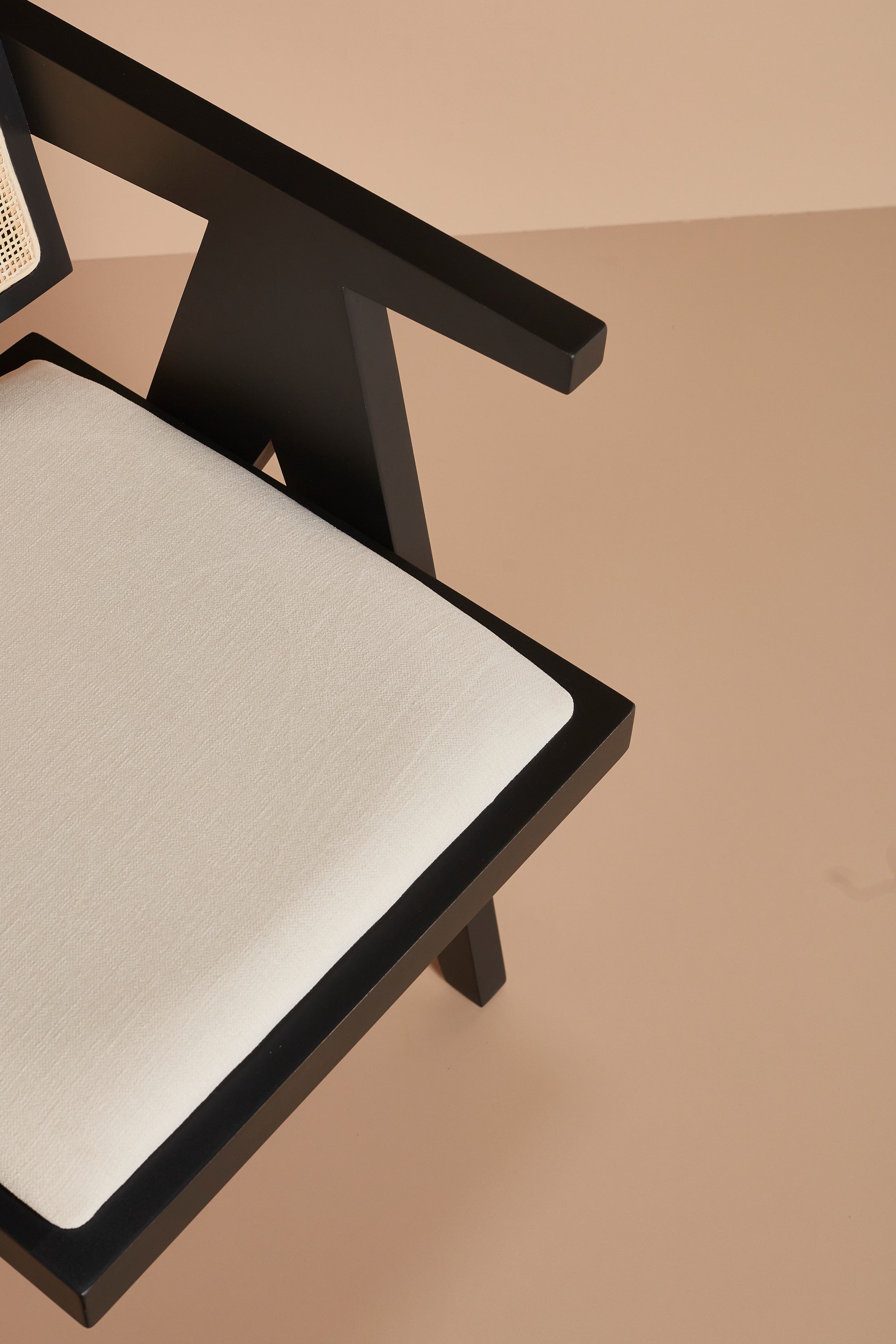 pierre chair - charcoal black