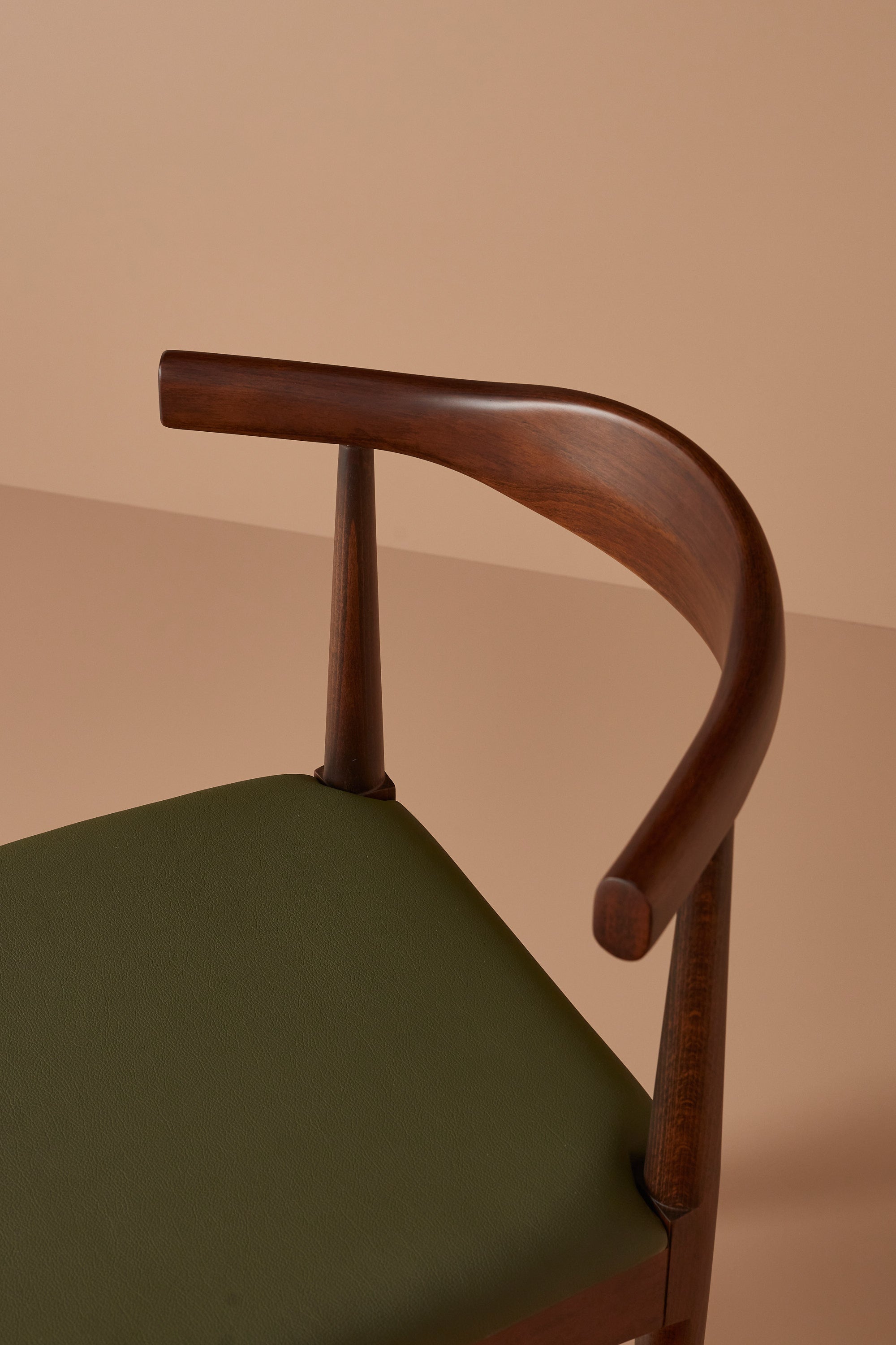 elbow chair - walnut
