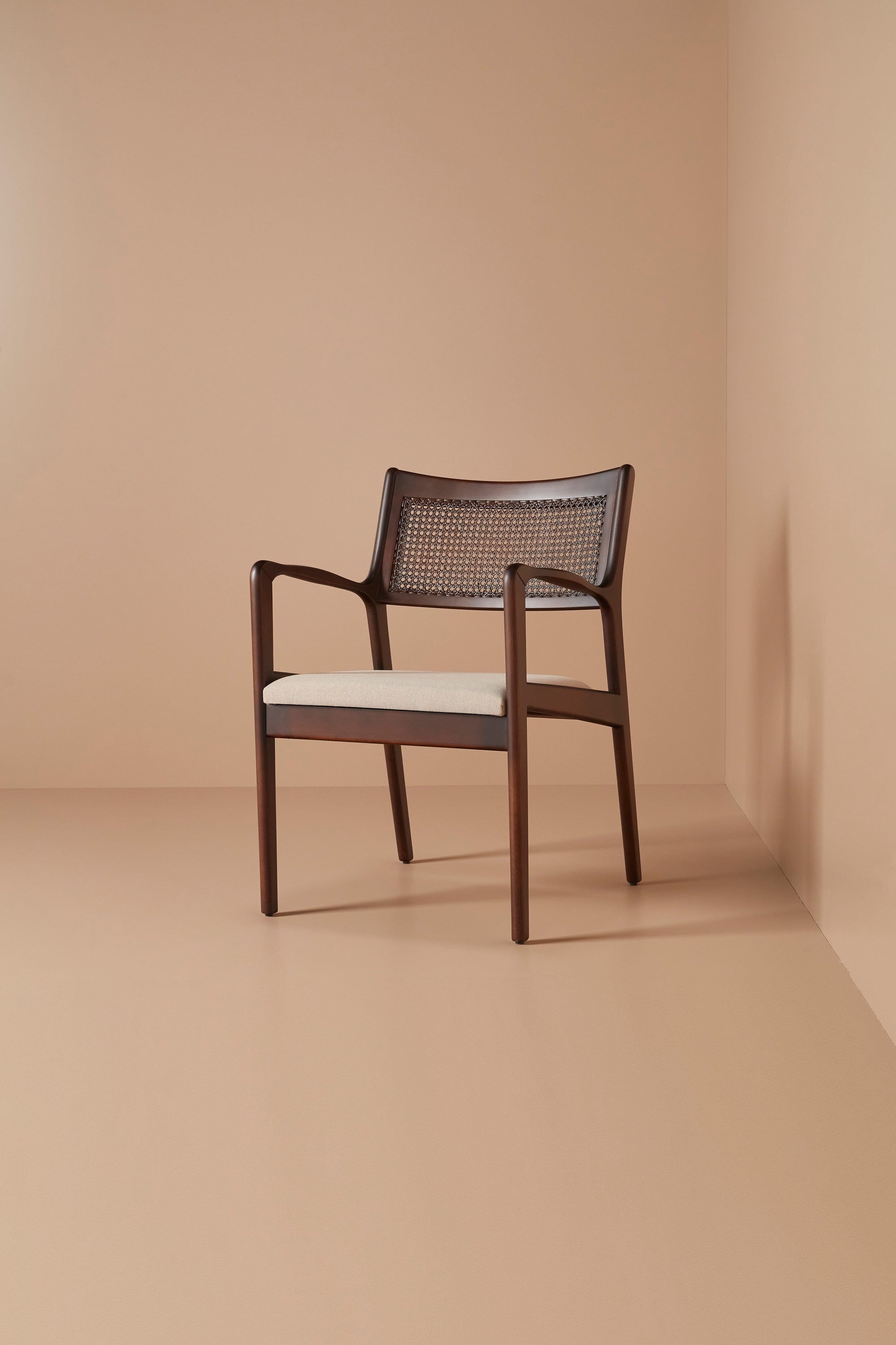 philippe chair - dark walnut