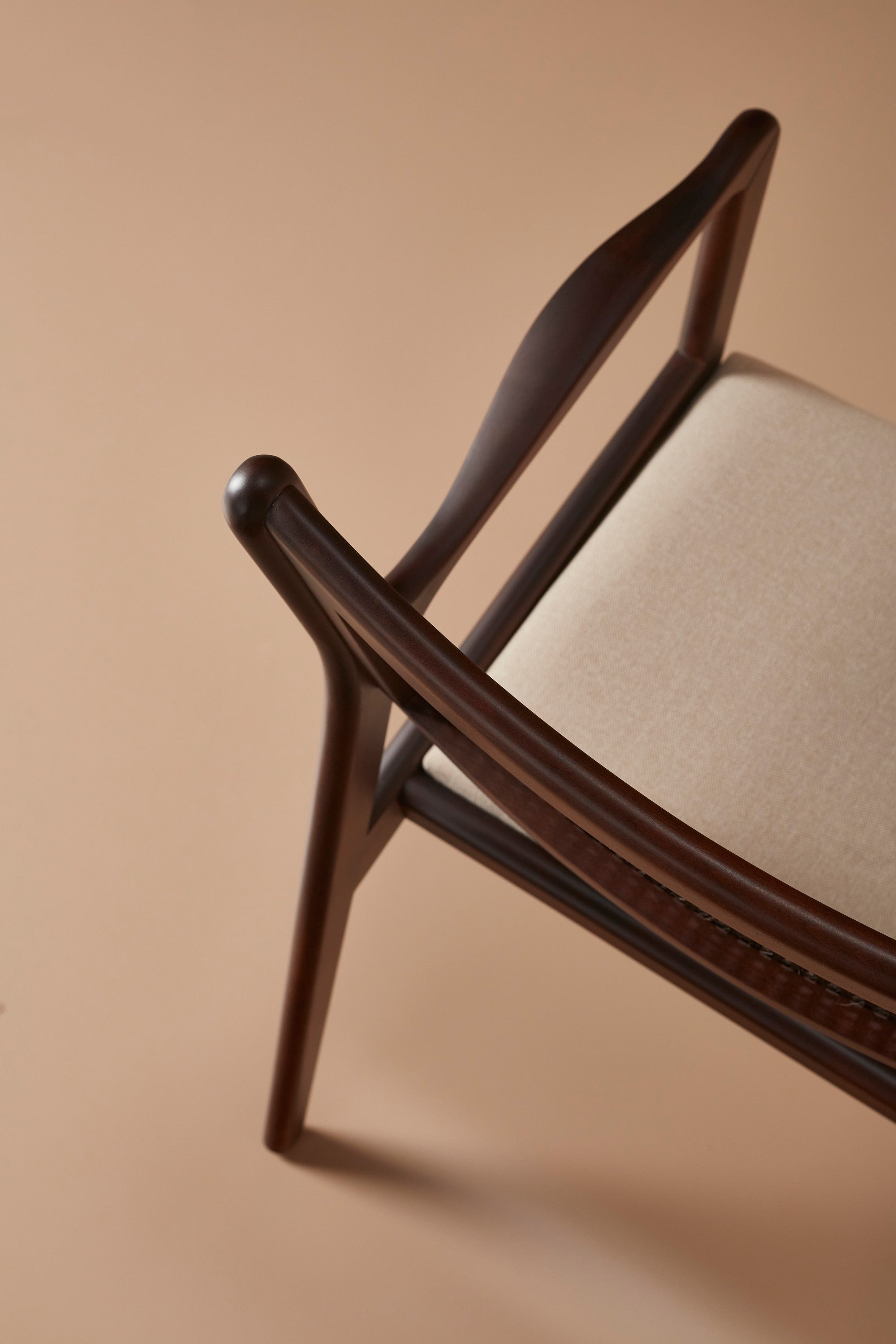 philippe chair - dark walnut