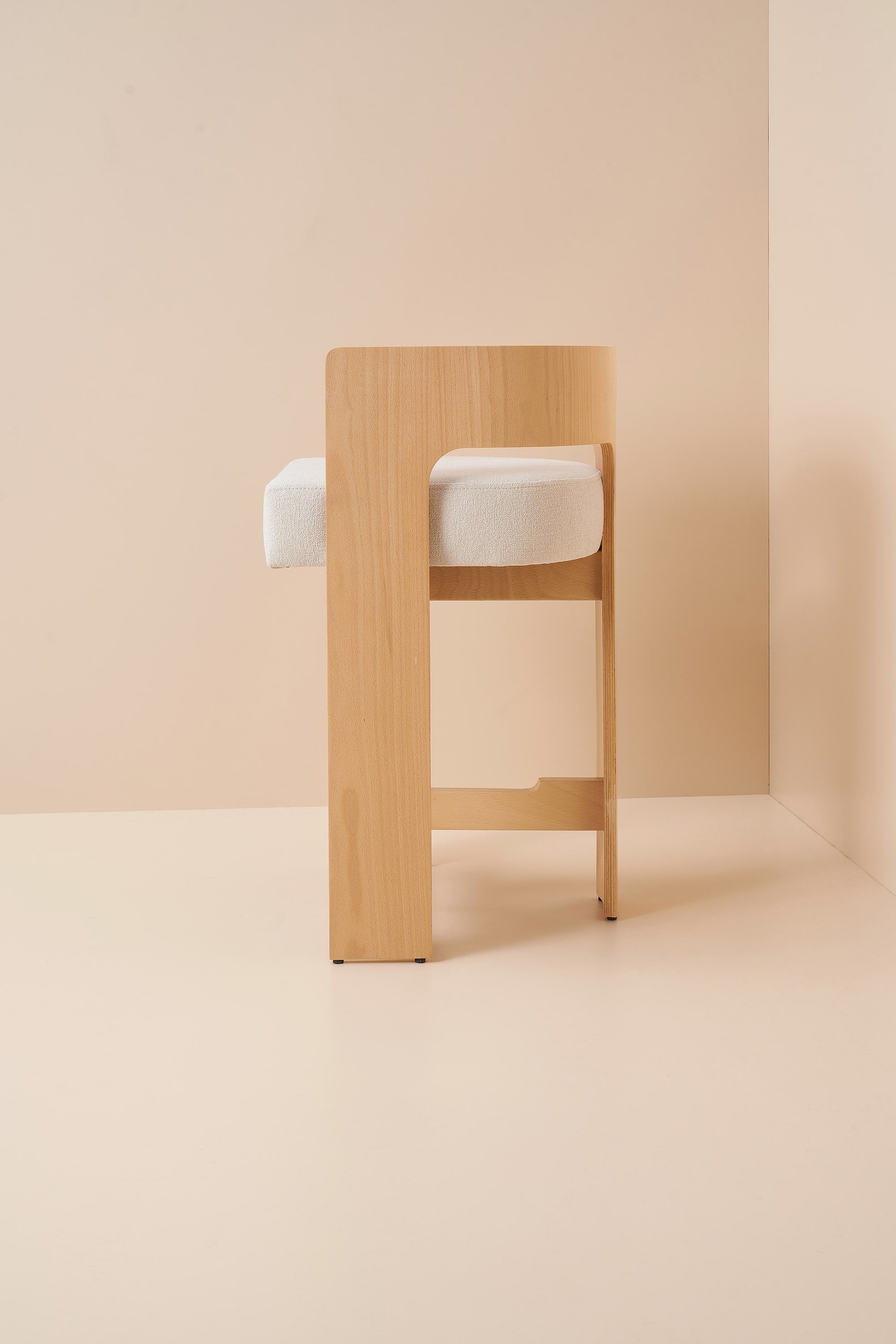hannah stool - natural