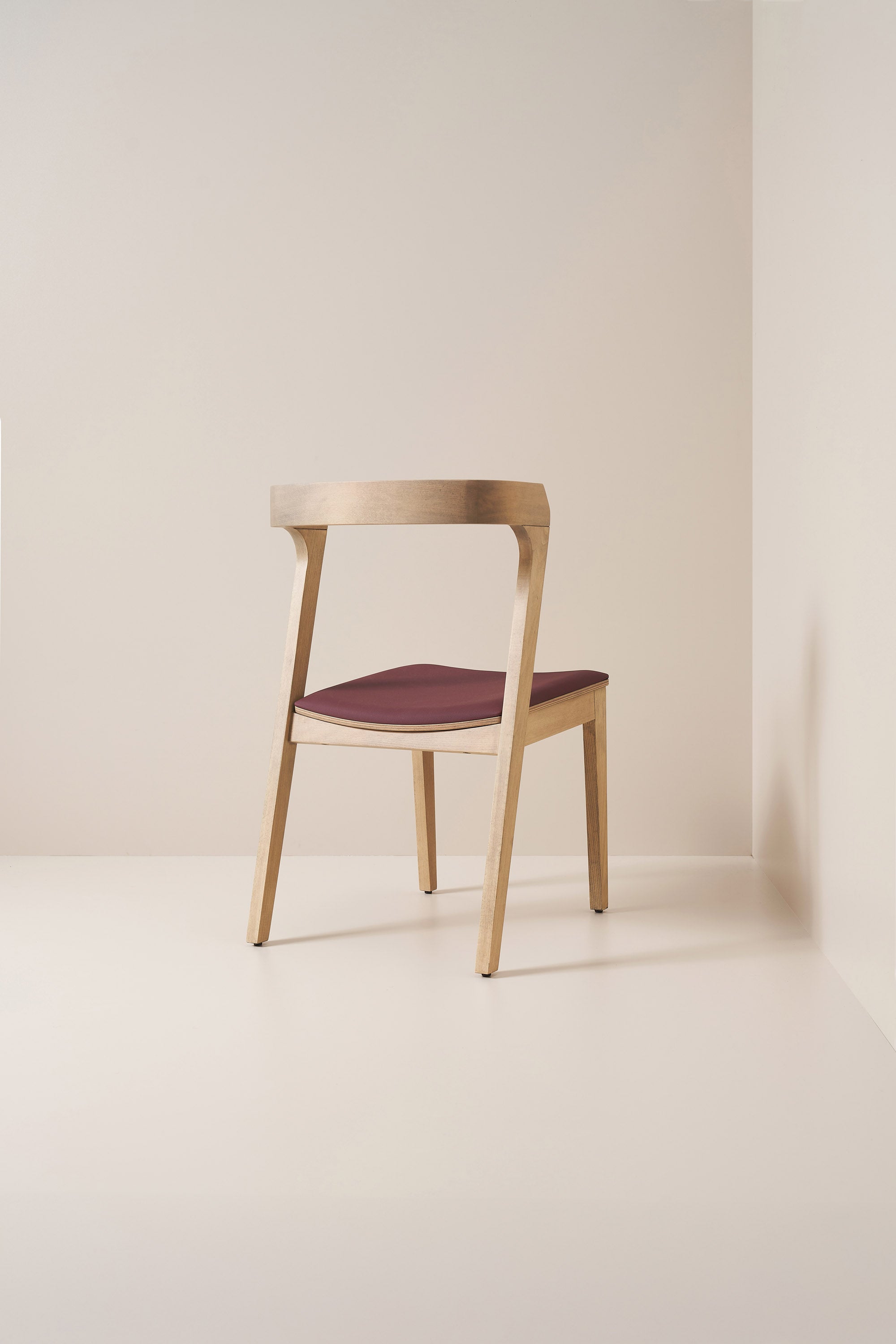 merano chair - white oak