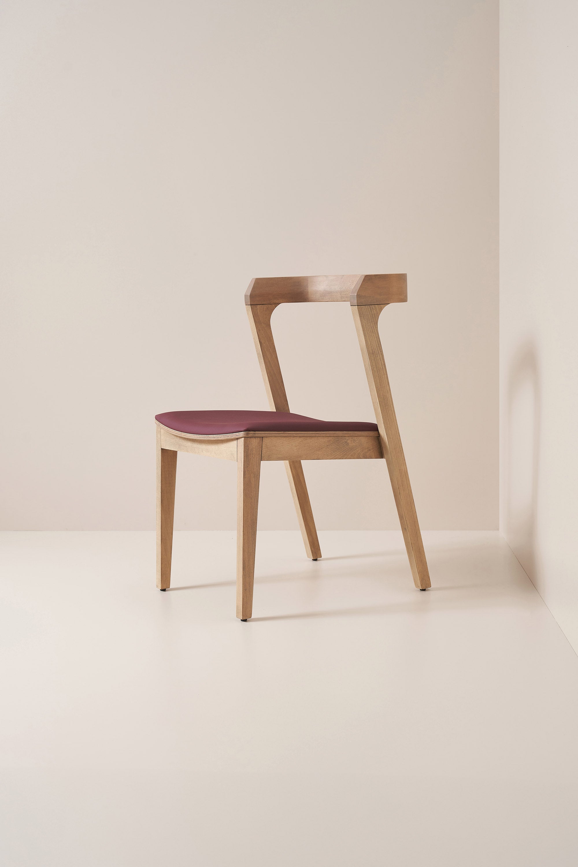 merano chair - white oak