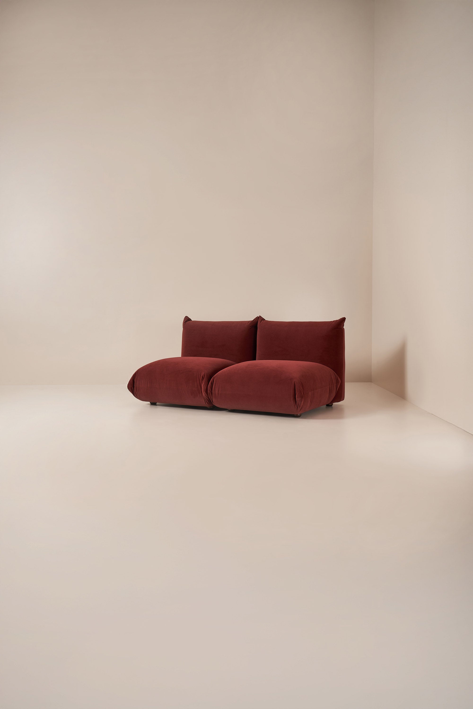 cloud sofa - 2 section armless