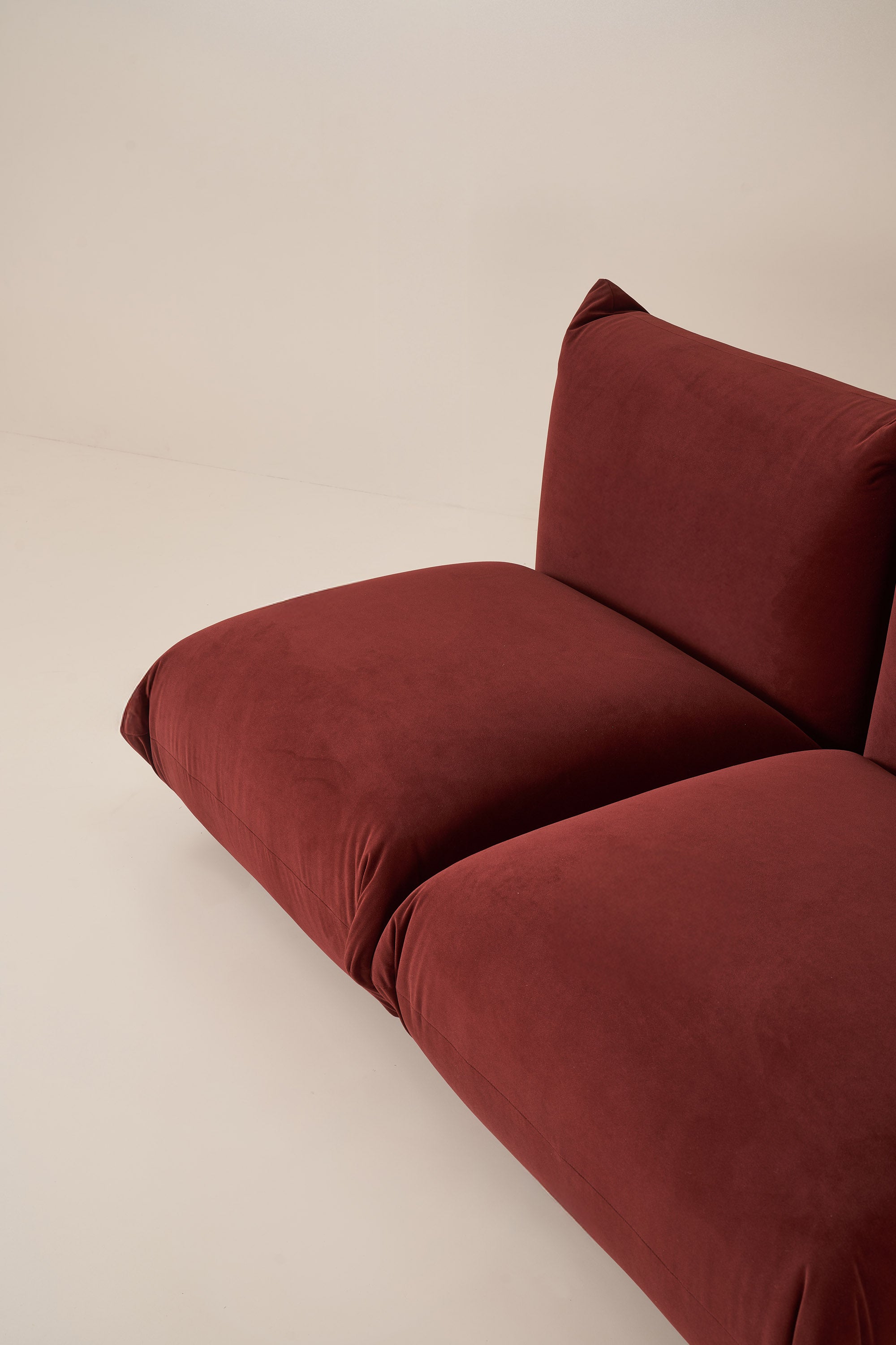 cloud sofa - 2 section armless