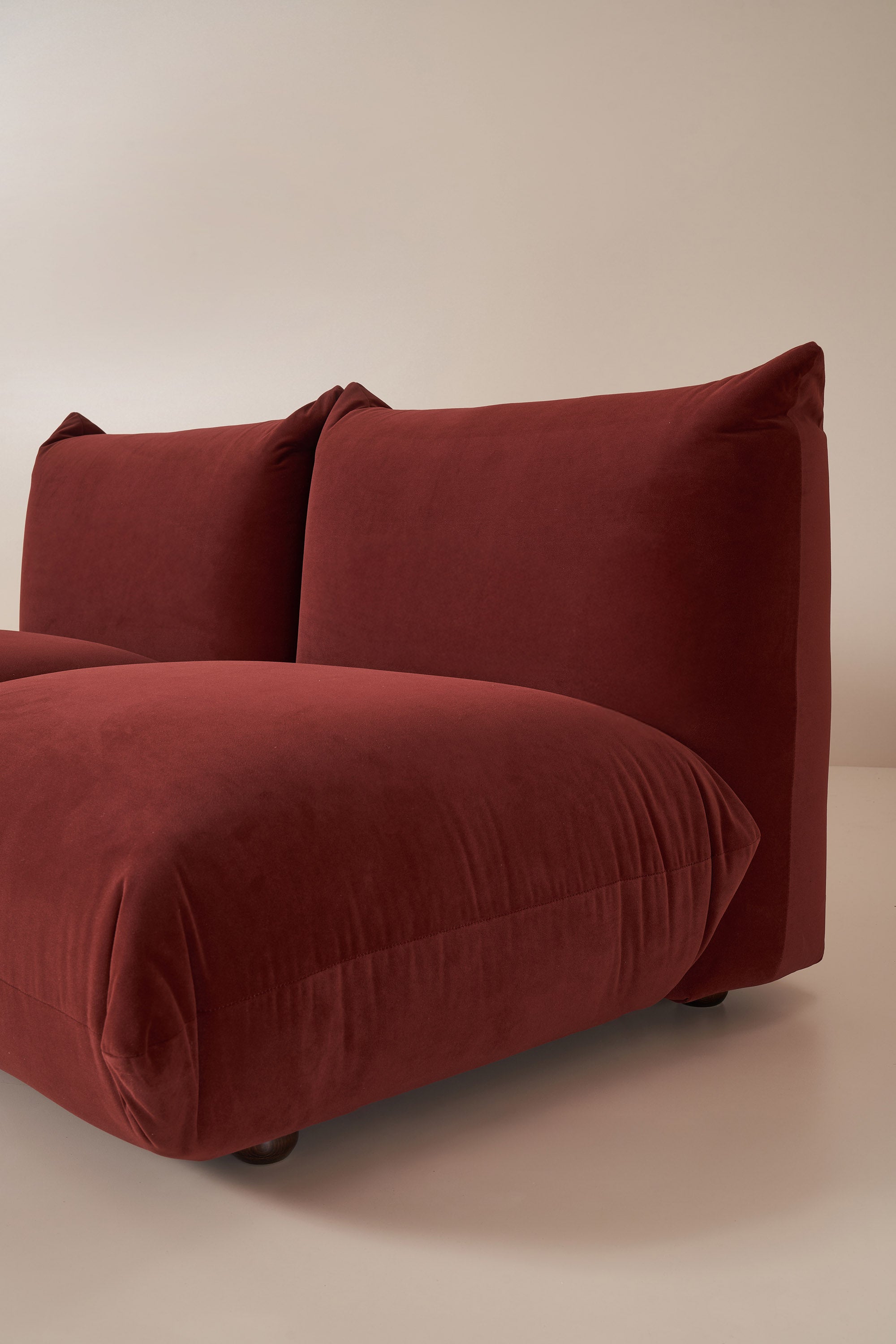 cloud sofa - 2 section armless