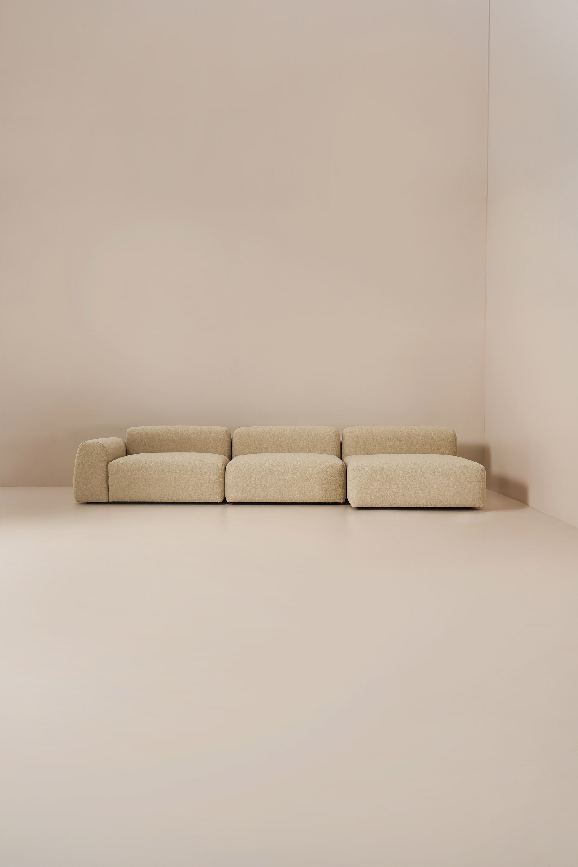 oslo sofa - 3 section chaise