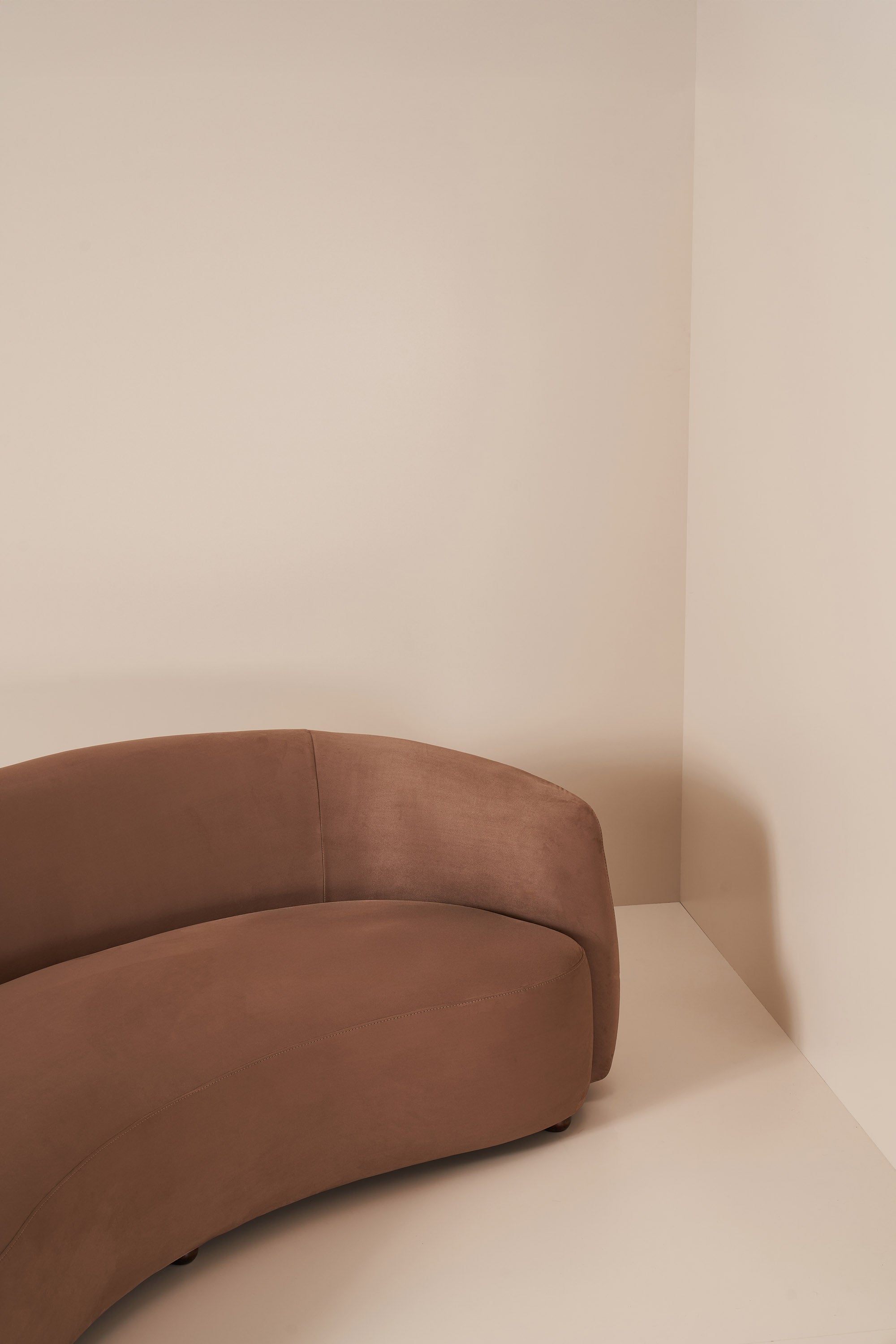 jonas curved sofa