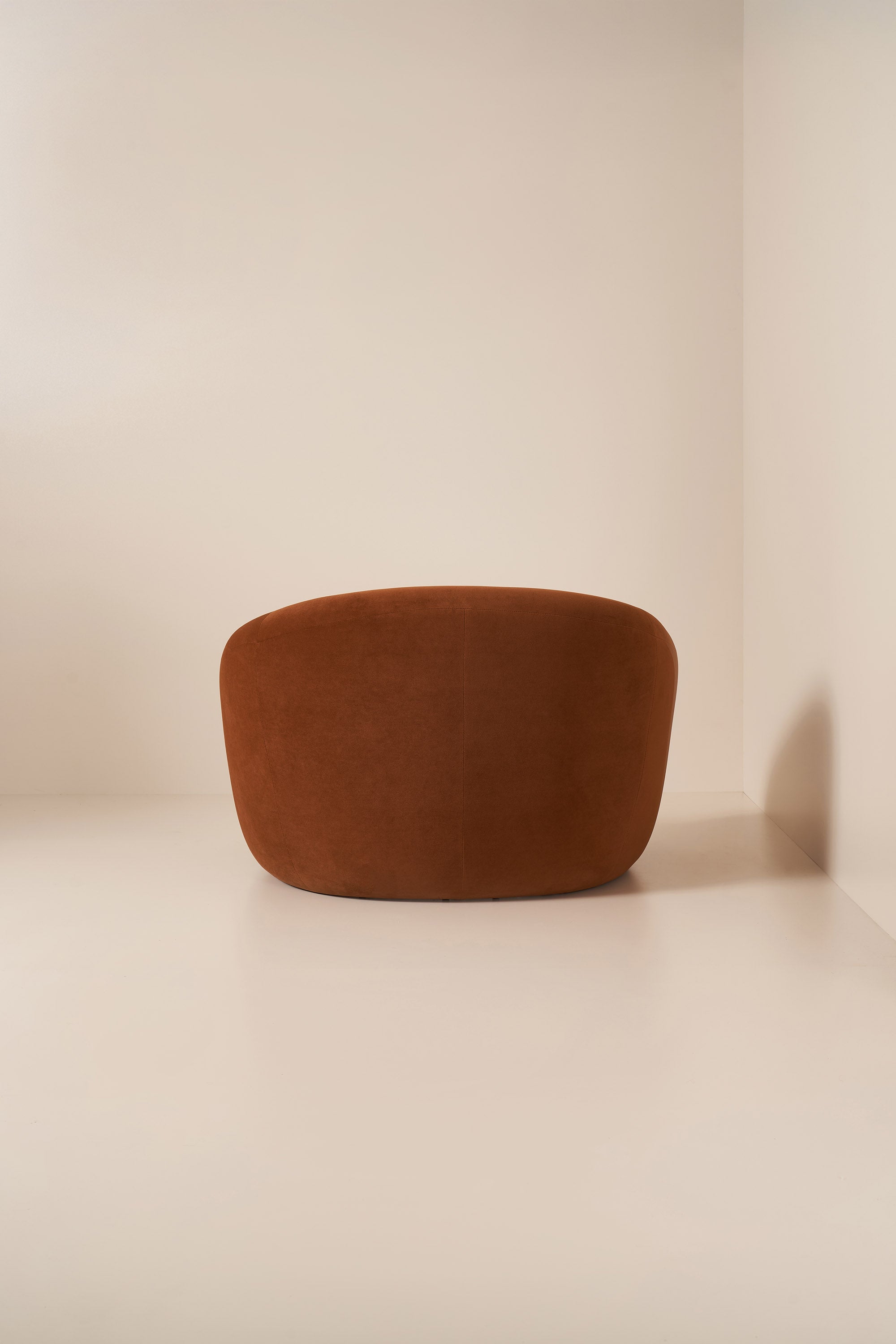 brown lounge chair