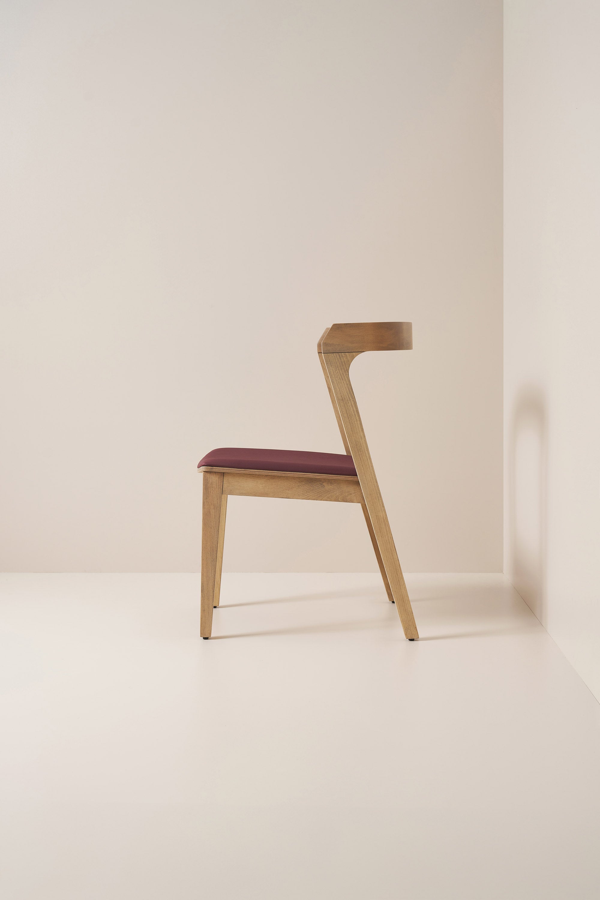 merano chair - white oak