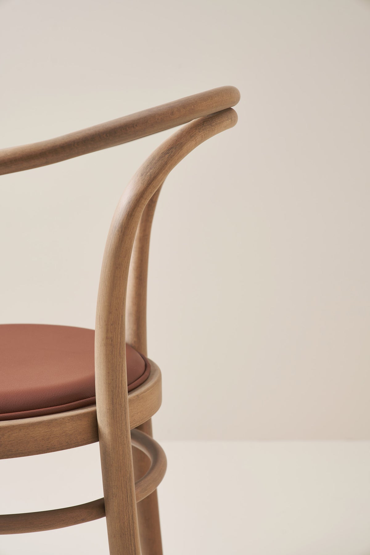 thonet armchair - white oak