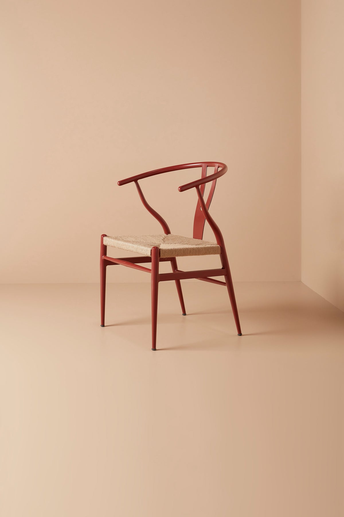 Y chair - burgundy