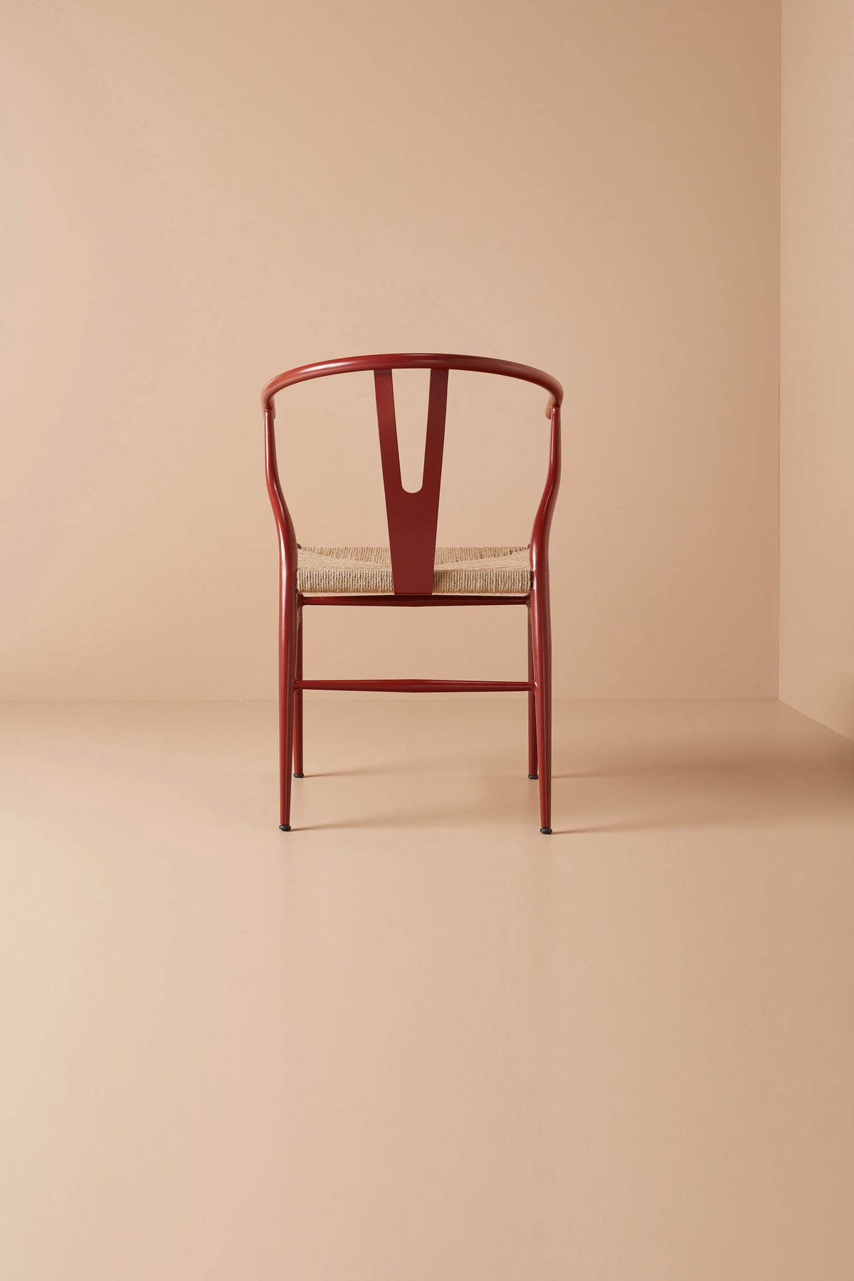 Y chair - burgundy