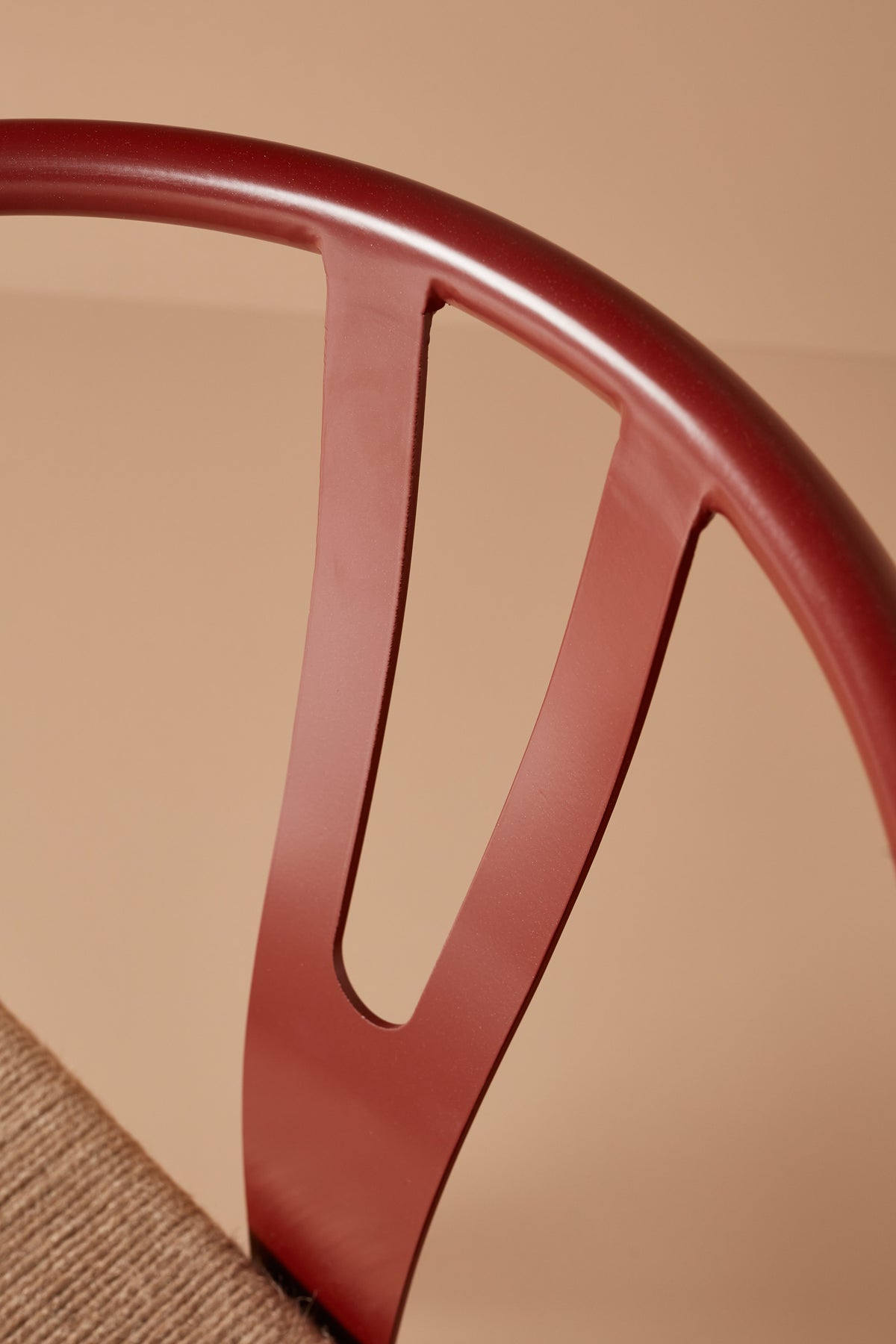 Y chair - burgundy