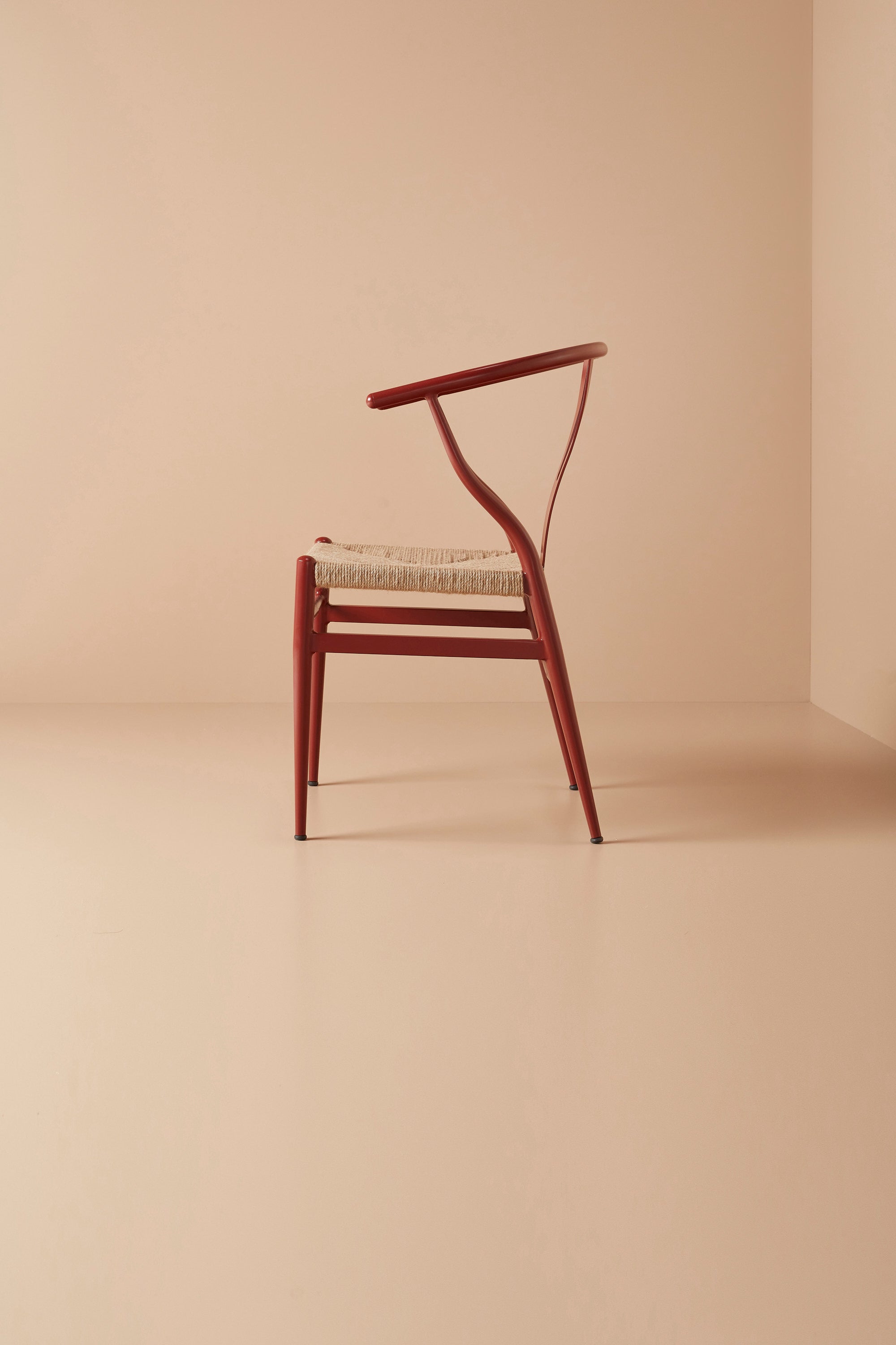 Y chair - burgundy