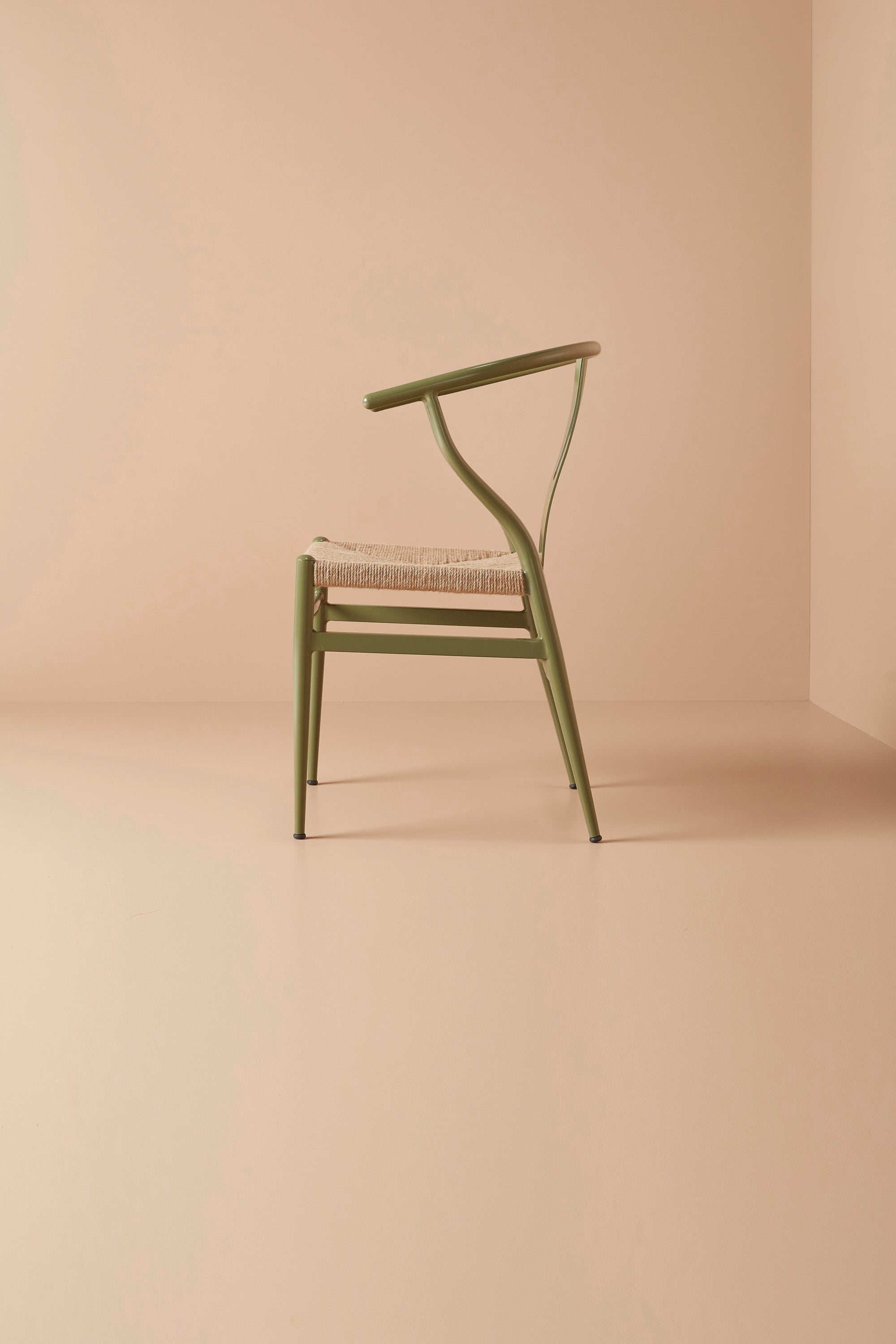 Y chair - olive green