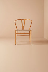 wishbone chair - beige