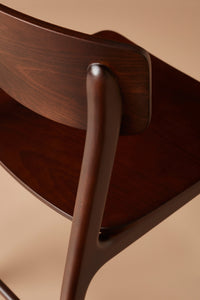 hansen chair - dark walnut