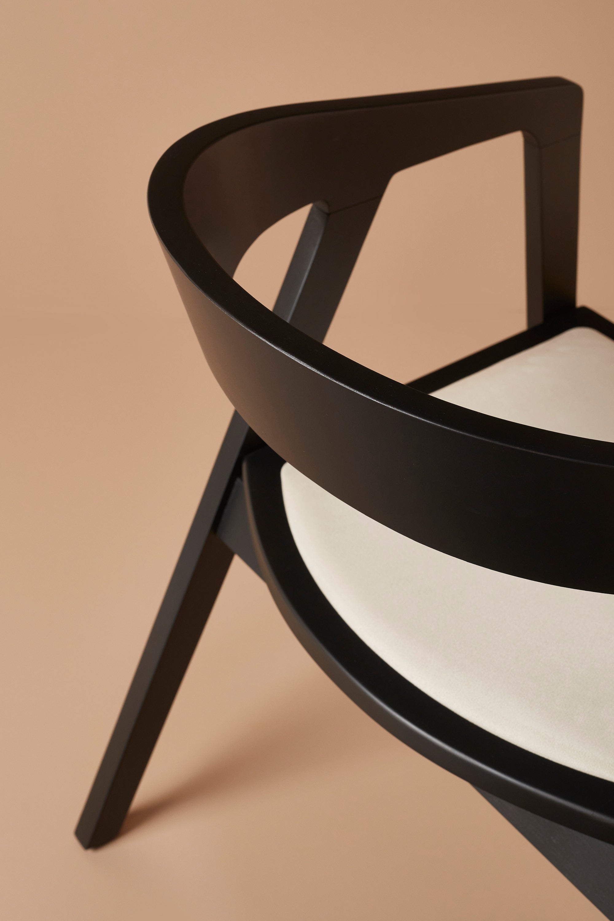 wegner chair - charcoal black