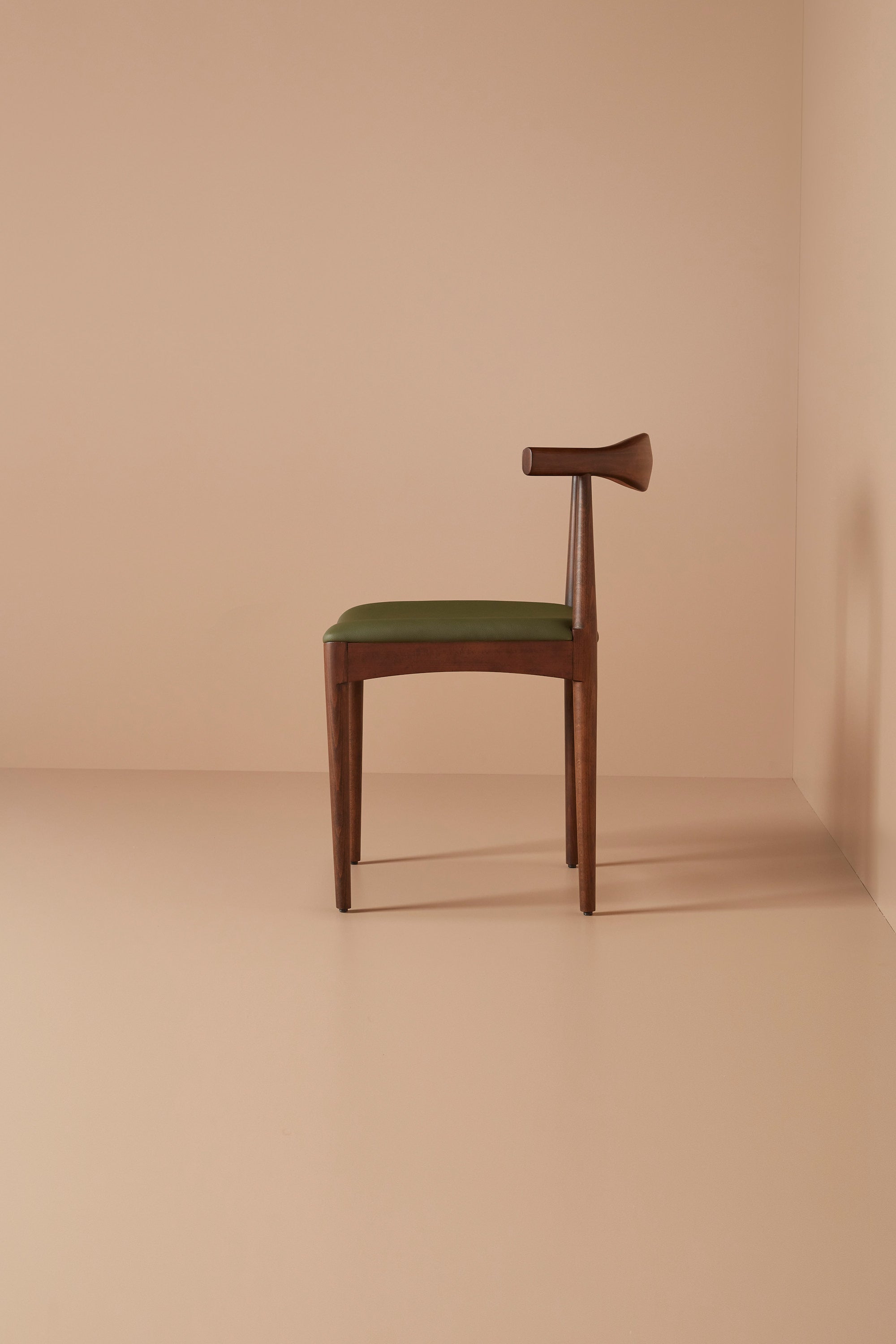 elbow chair - walnut
