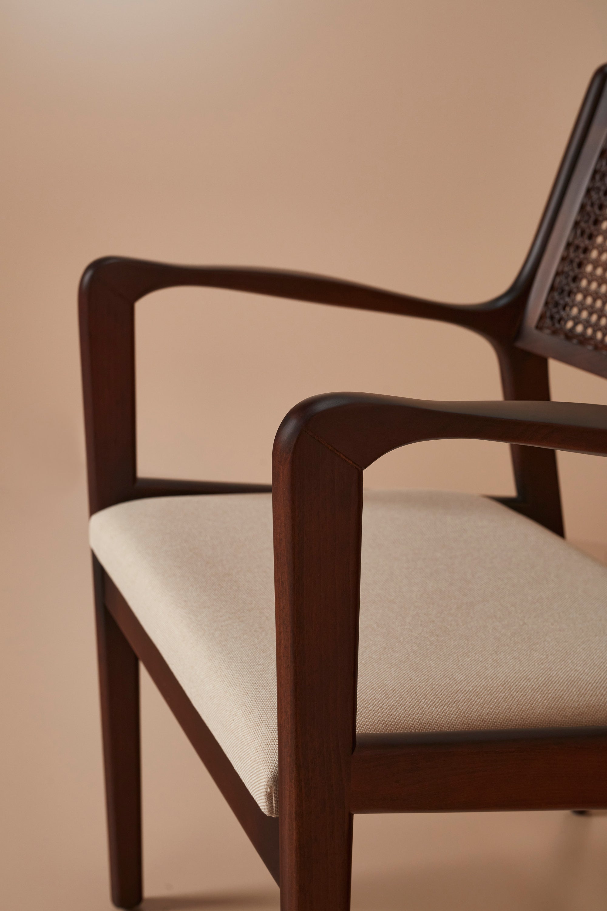 philippe chair - dark walnut