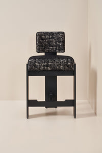 armless hannah - charcoal black