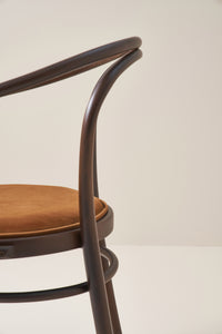 thonet armchair - dark walnut