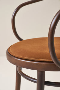 thonet armchair - dark walnut