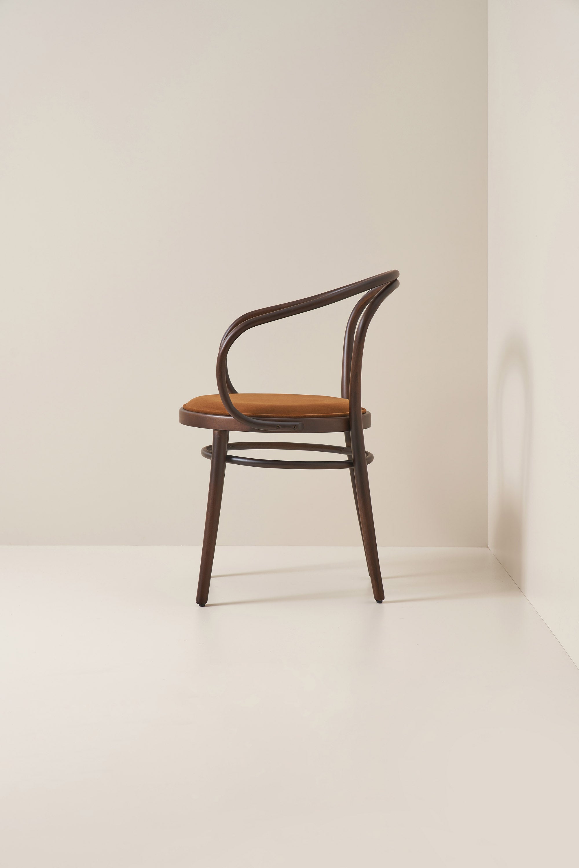 thonet armchair - dark walnut