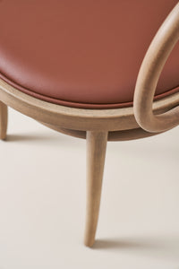 thonet armchair - white oak