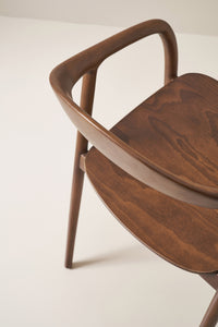 bone chair - walnut