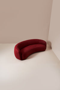 jonas curved sofa