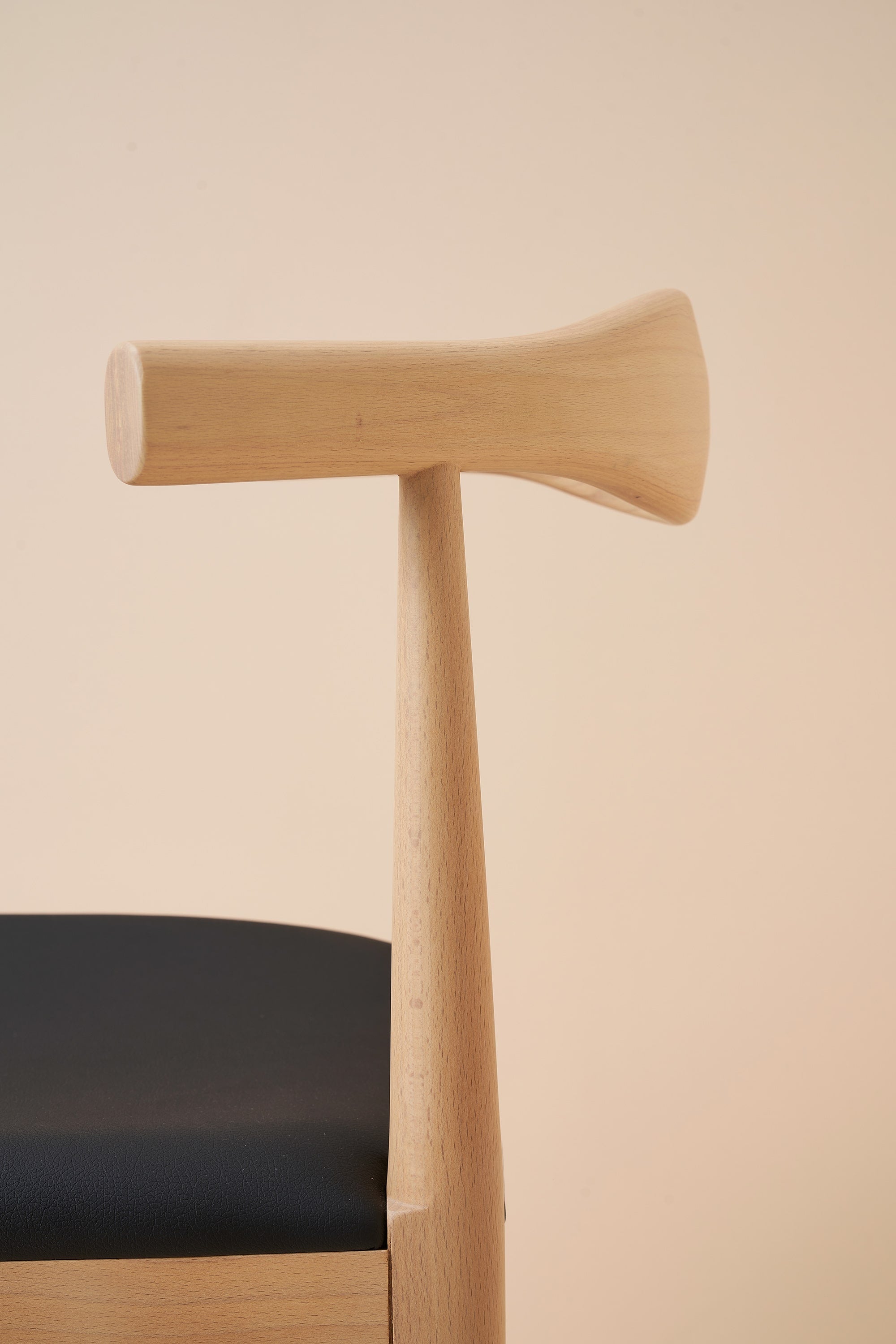 elbow stool - light oak