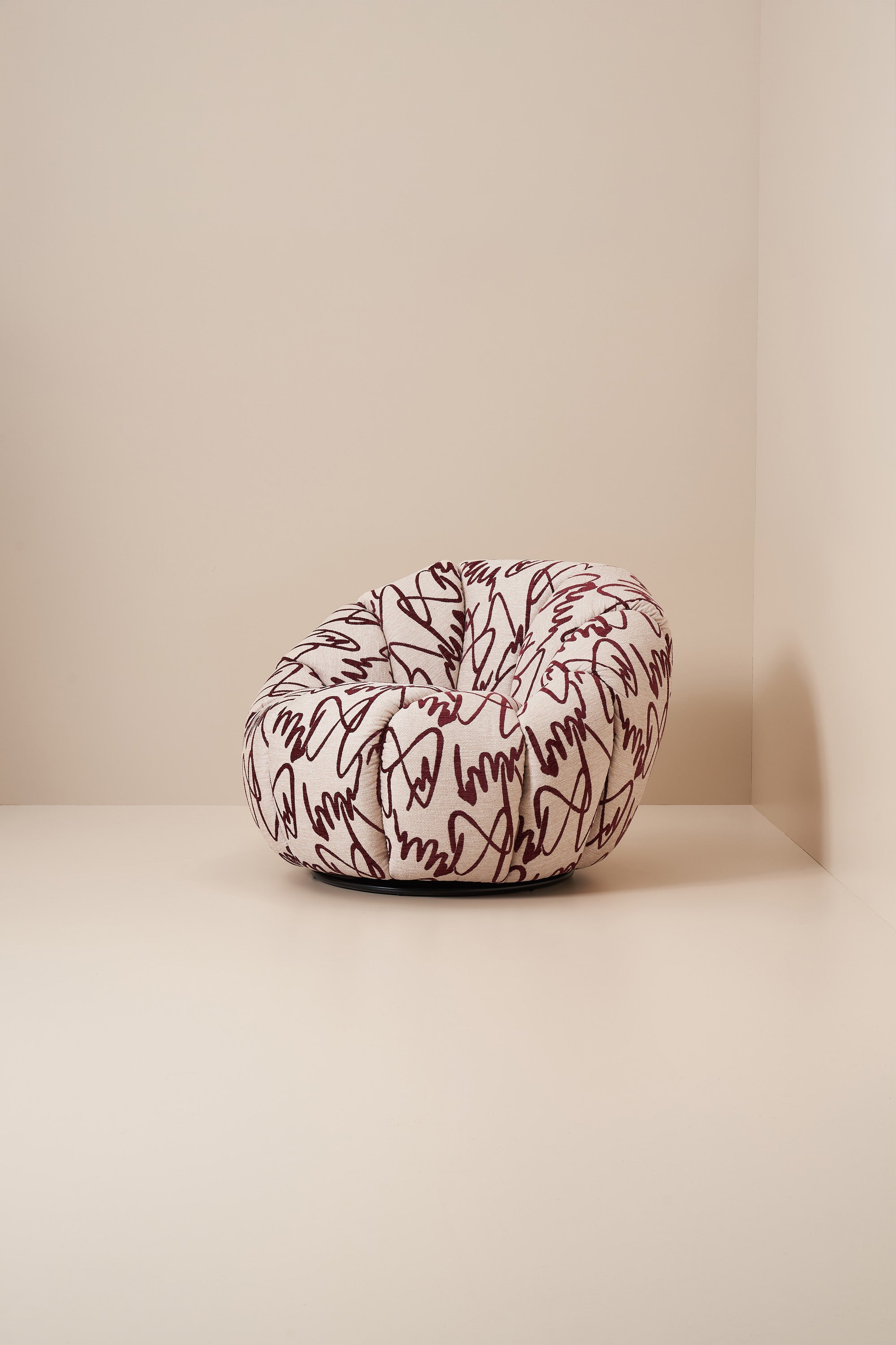 Bruno Swivel Lounge Chair - Ex Photoshoot