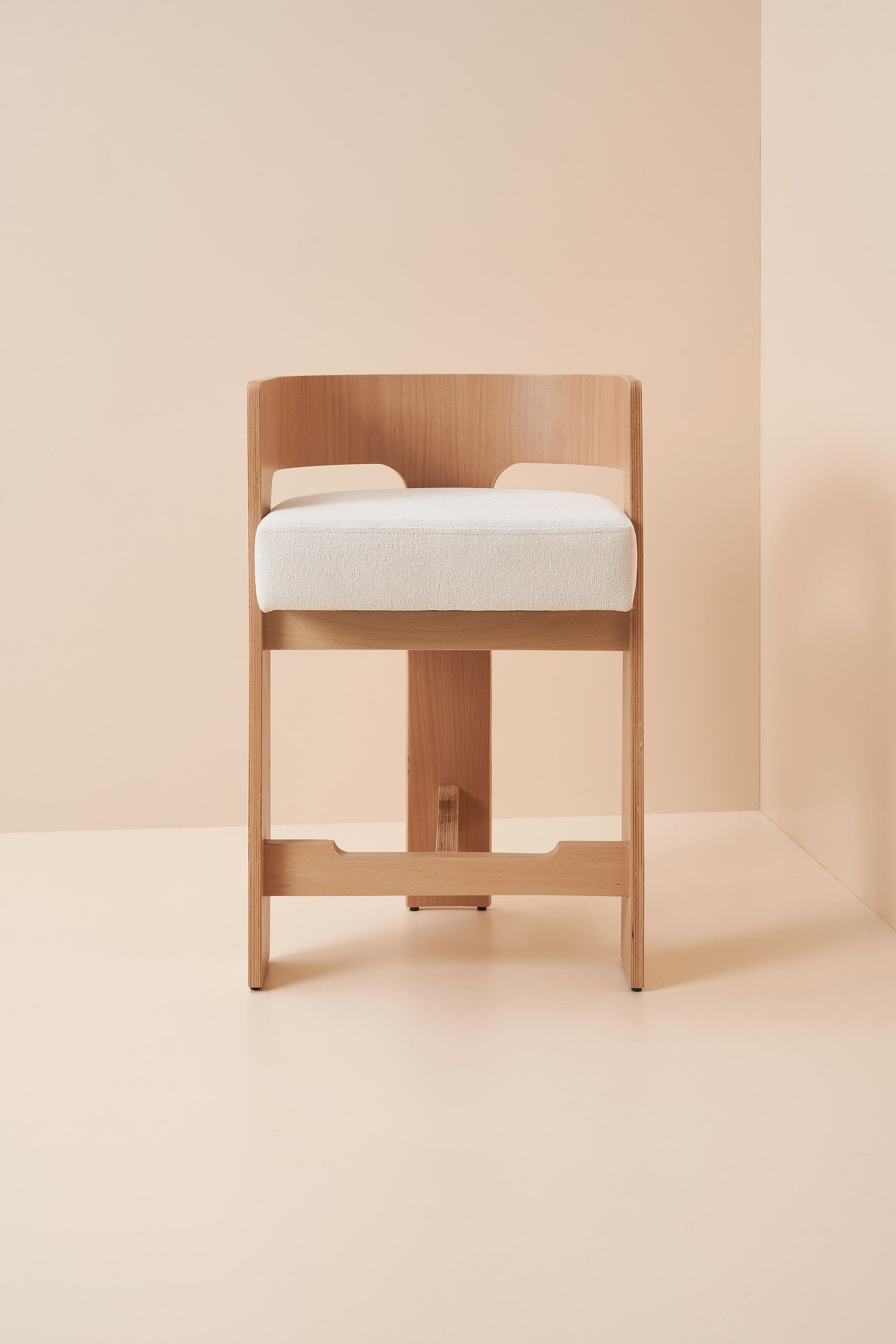 hannah stool - natural