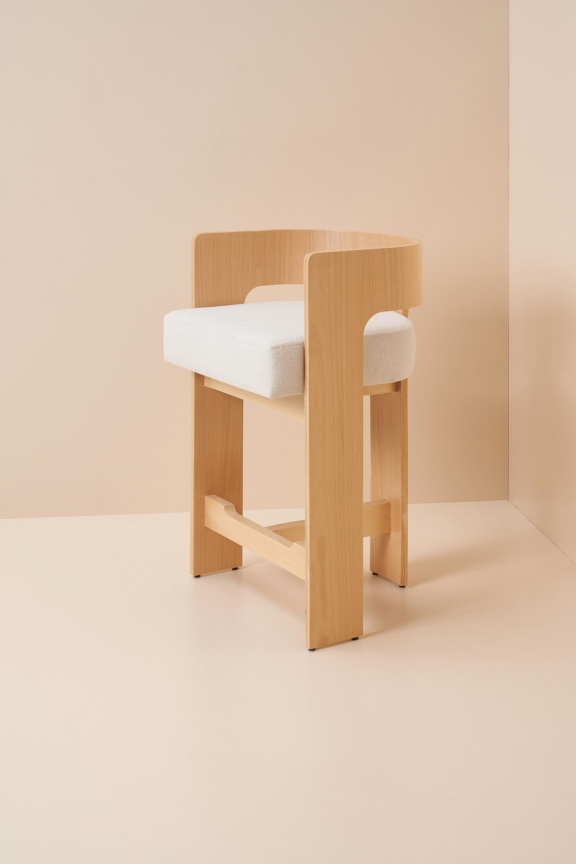 hannah stool - natural