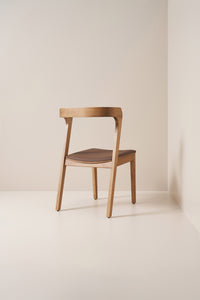 merano chair - light walnut