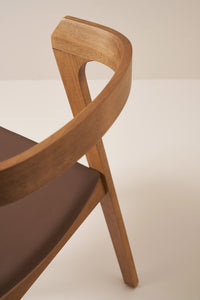 merano chair - light walnut