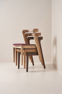 merano chair - light walnut