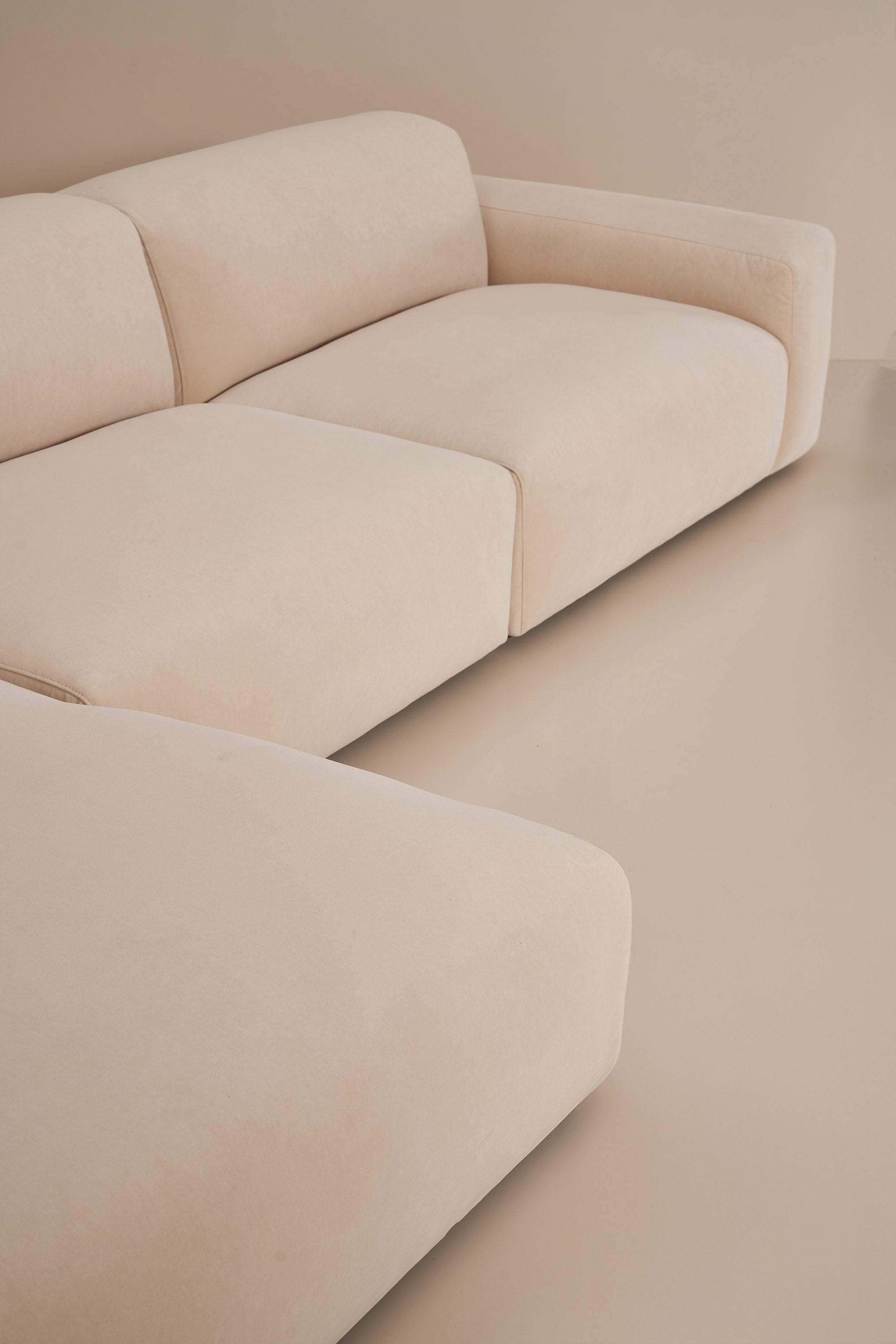 eldon sofa - 3 section chaise