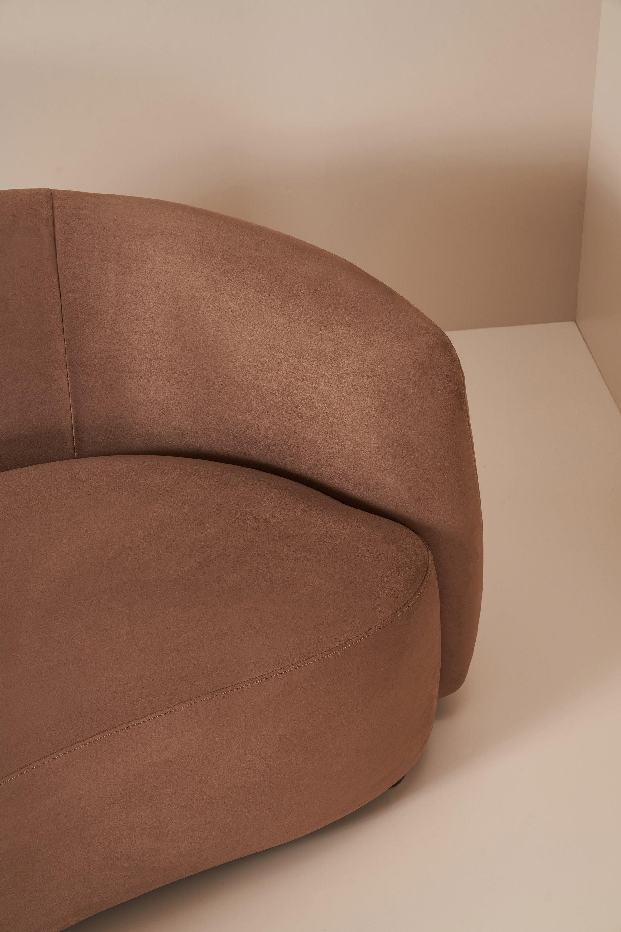 jonas curved sofa
