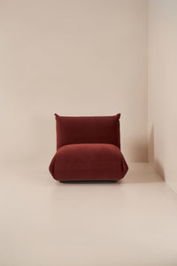 cloud sofa - 3 section armless pouffe