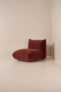 cloud sofa - 3 section armless pouffe