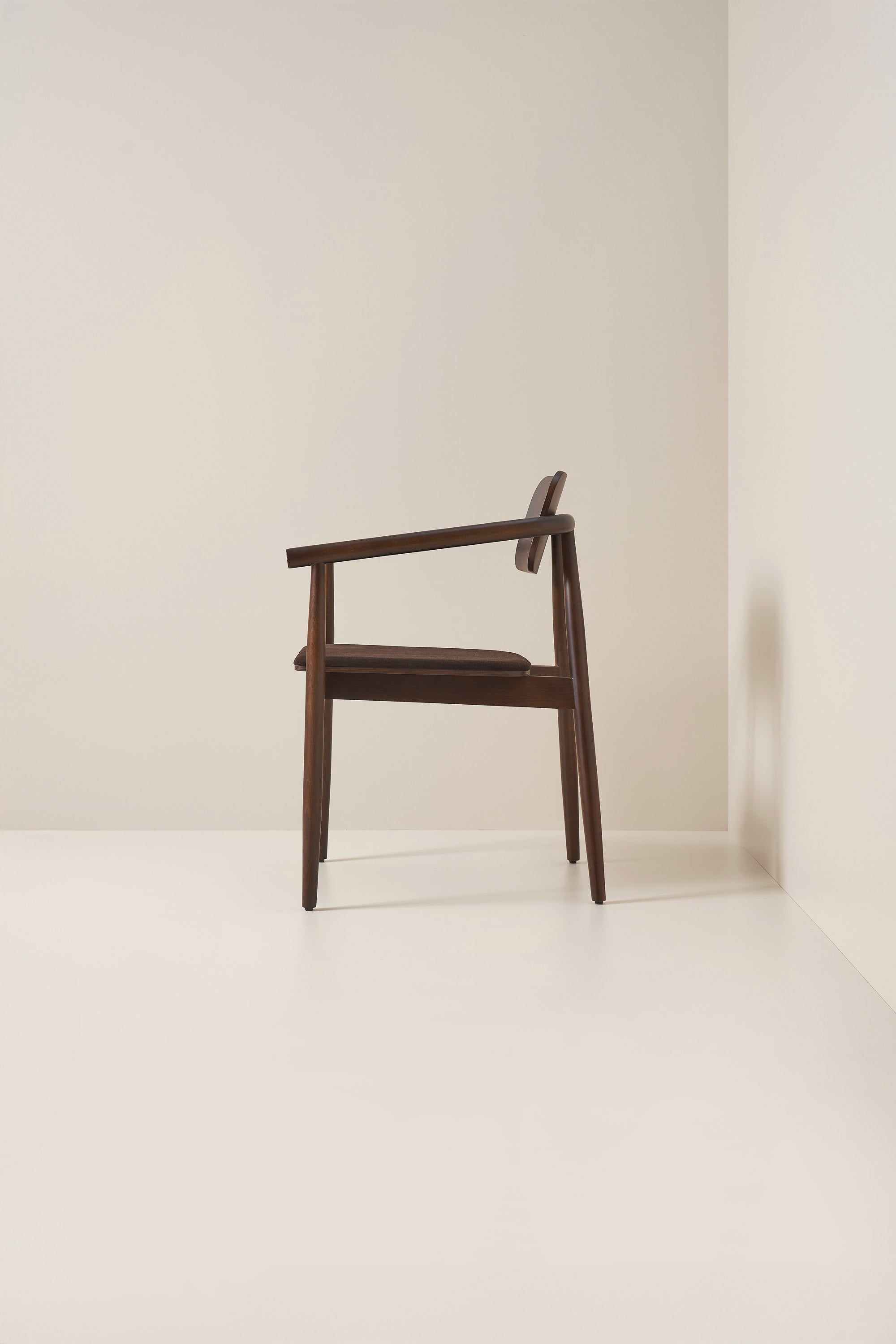 sebastian chair - dark walnut