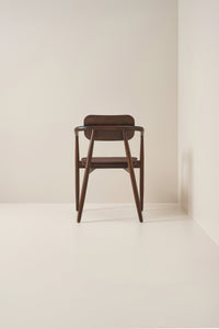 sebastian chair - dark walnut