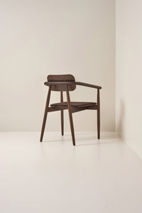 sebastian chair - dark walnut