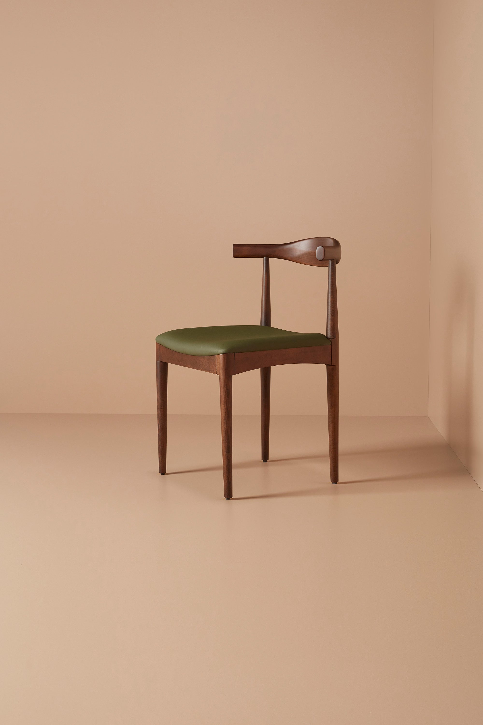 elbow chair - walnut