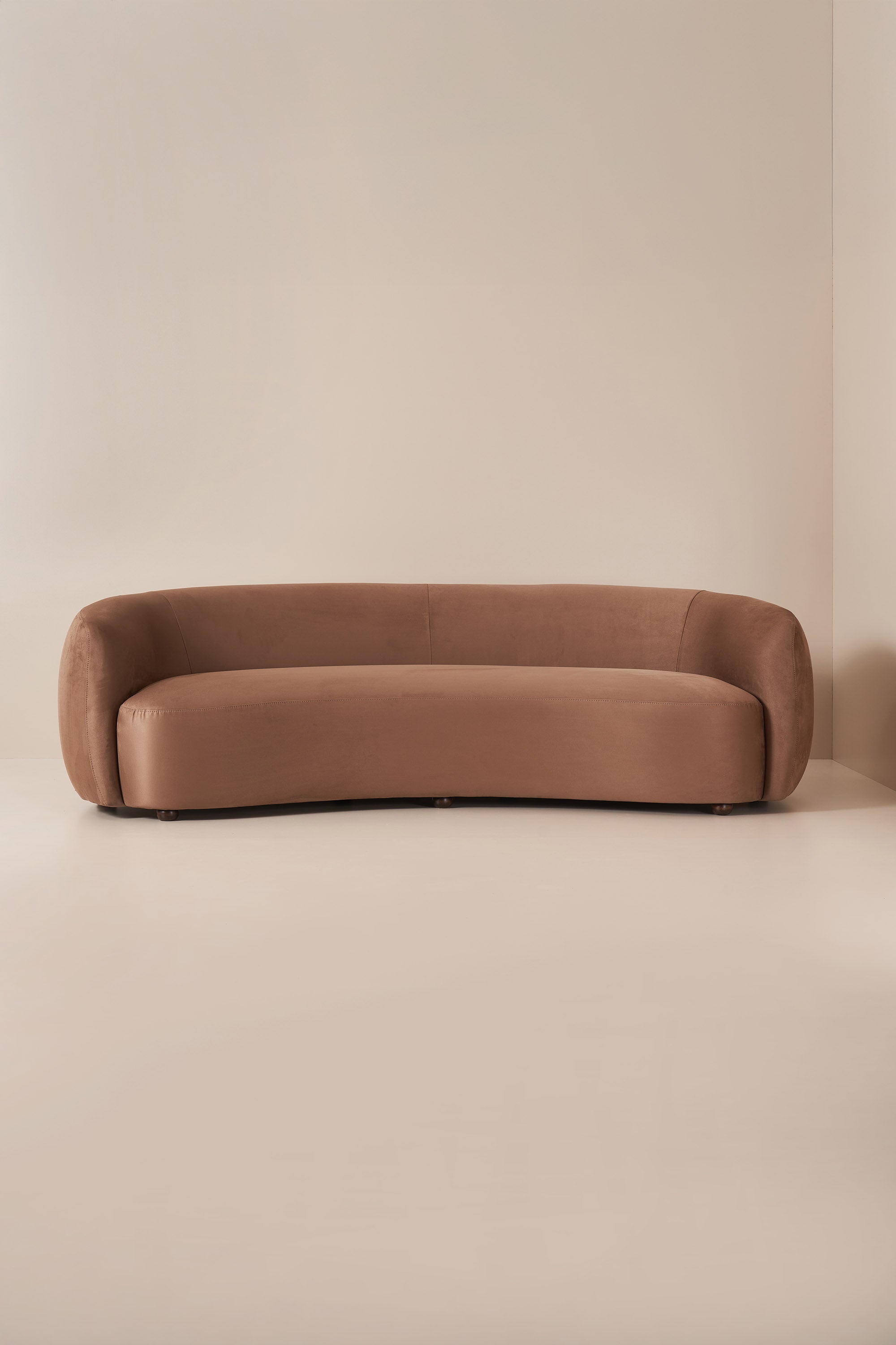 jonas curved sofa