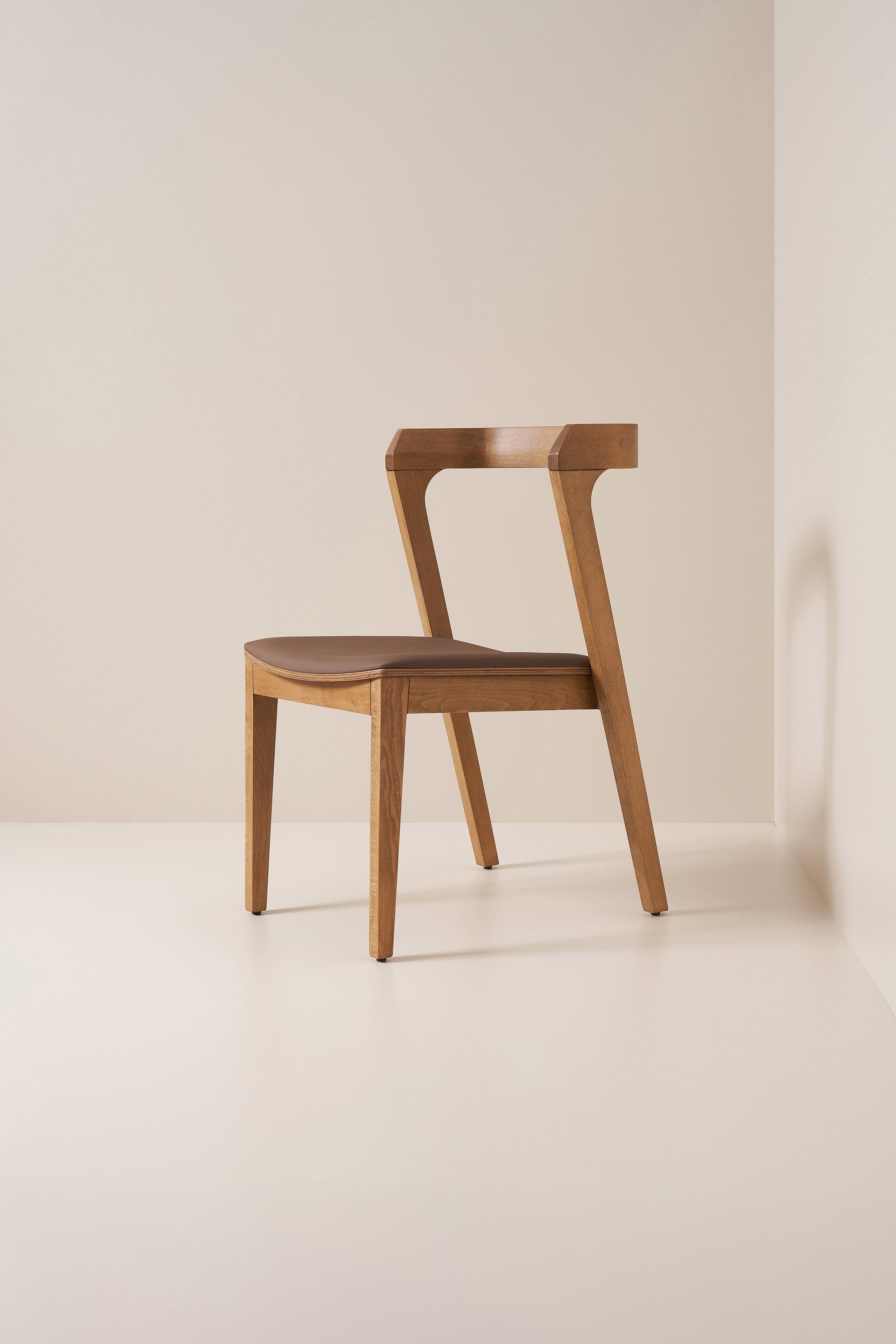 merano chair - light walnut